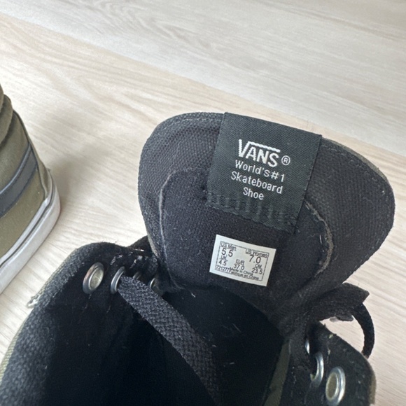 Army green Vans Sneakers - Picture 4 of 4